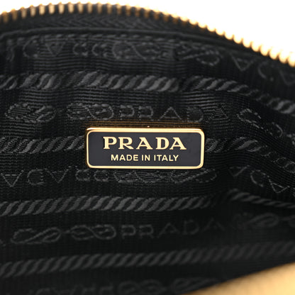 Prada Soft Lux Calfskin Medium Re-Edition 2002 Shoulder Bag Black 6 of 15