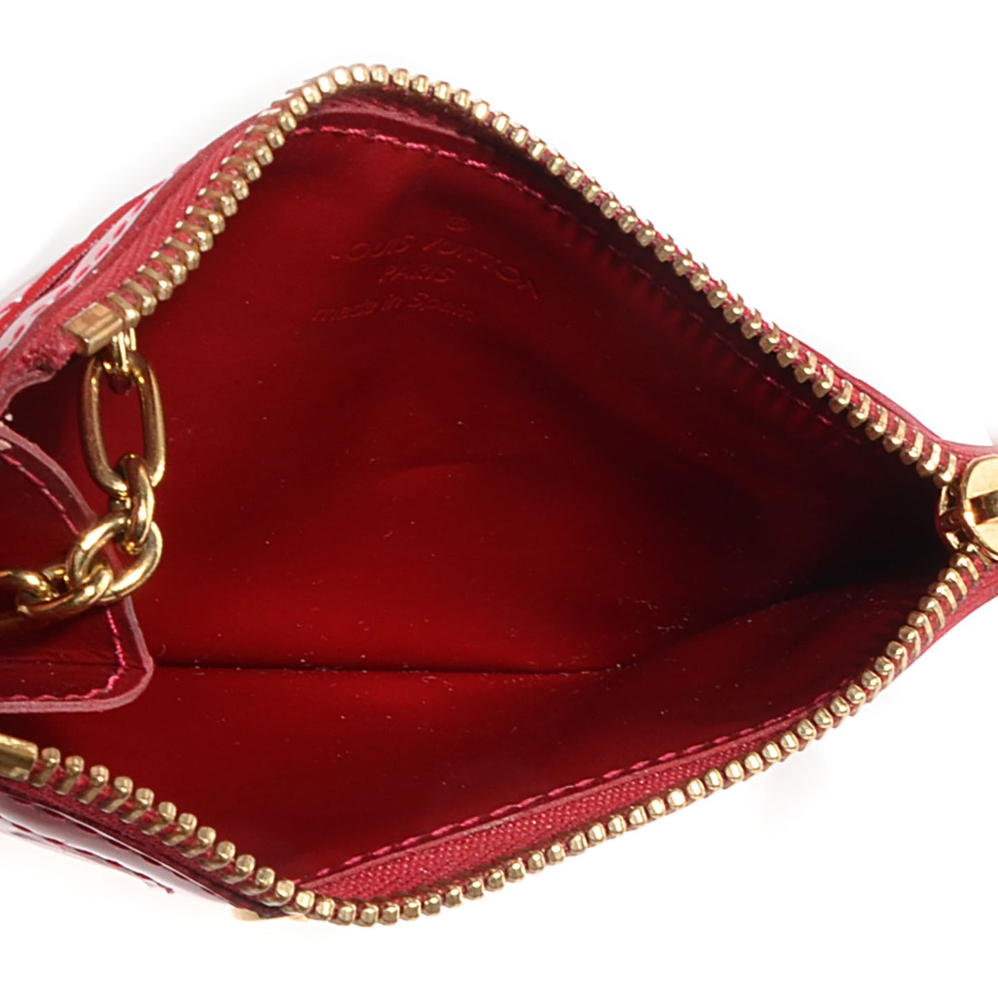 Vernis Key Pouch Pomme D'Amour