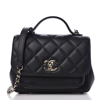 Chanel Caviar Quilted Small Business Affinity Flap Black 1 of 8