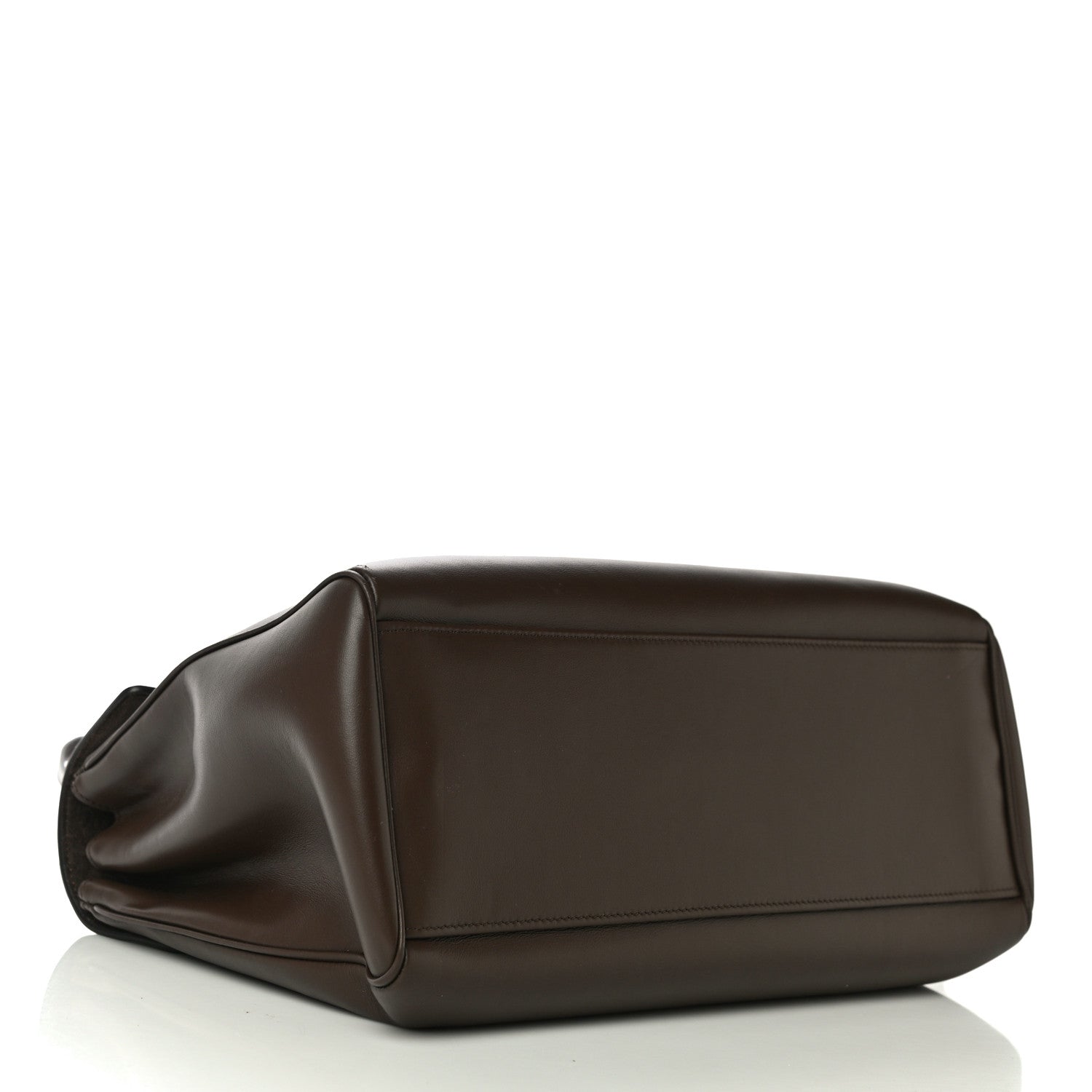 Celine Smooth Calfskin Medium Soft 16 Bag Dark Oak 3 of 11