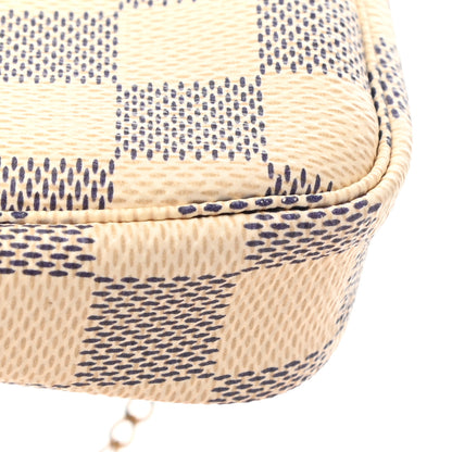 Louis Vuitton Damier Azur Mini Pochette Accessories 8 of 9