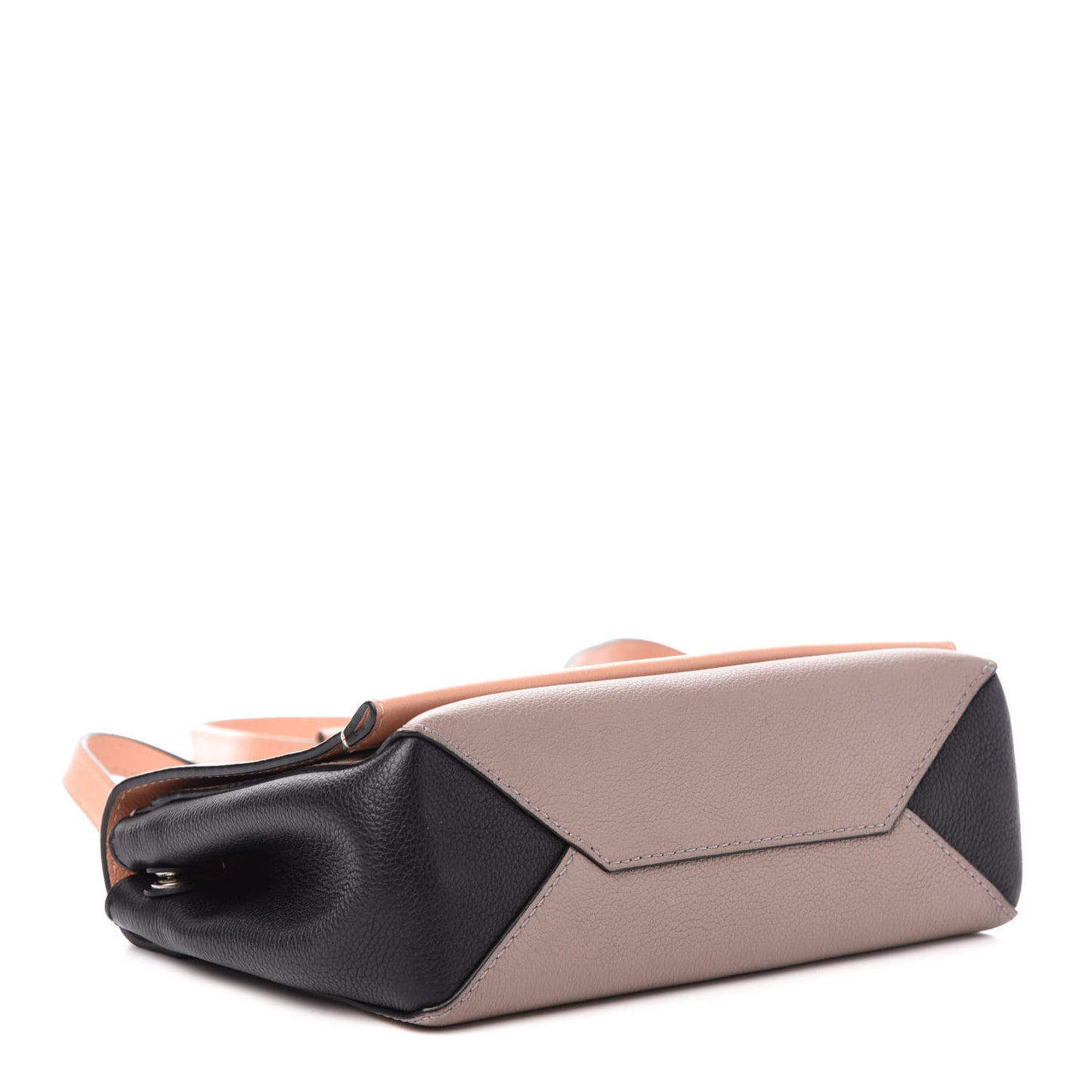 Calfskin Lockme II Chain Bag BB Venus Pink Black Magnolia