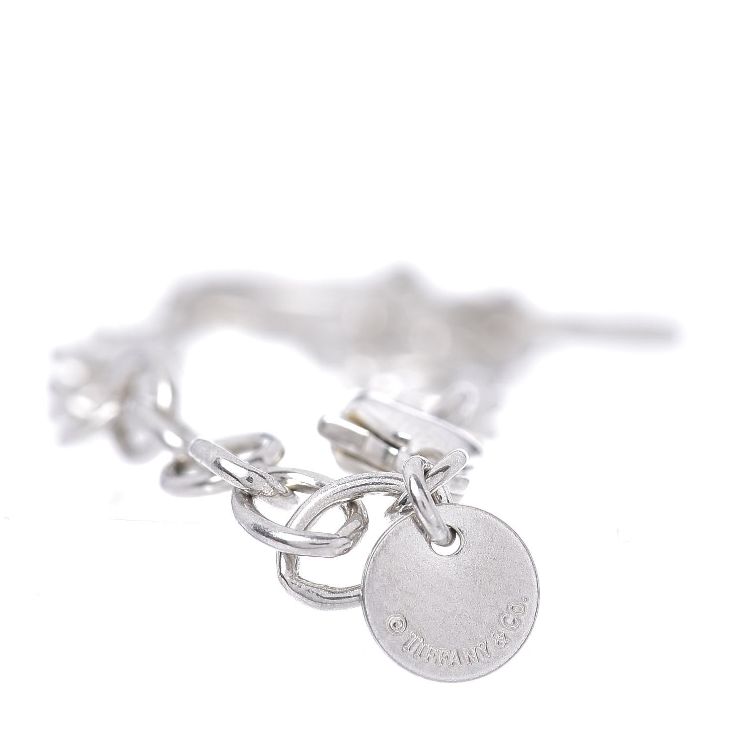 Tiffany Sterling Silver Infinity Chain Bracelet 4 of 4