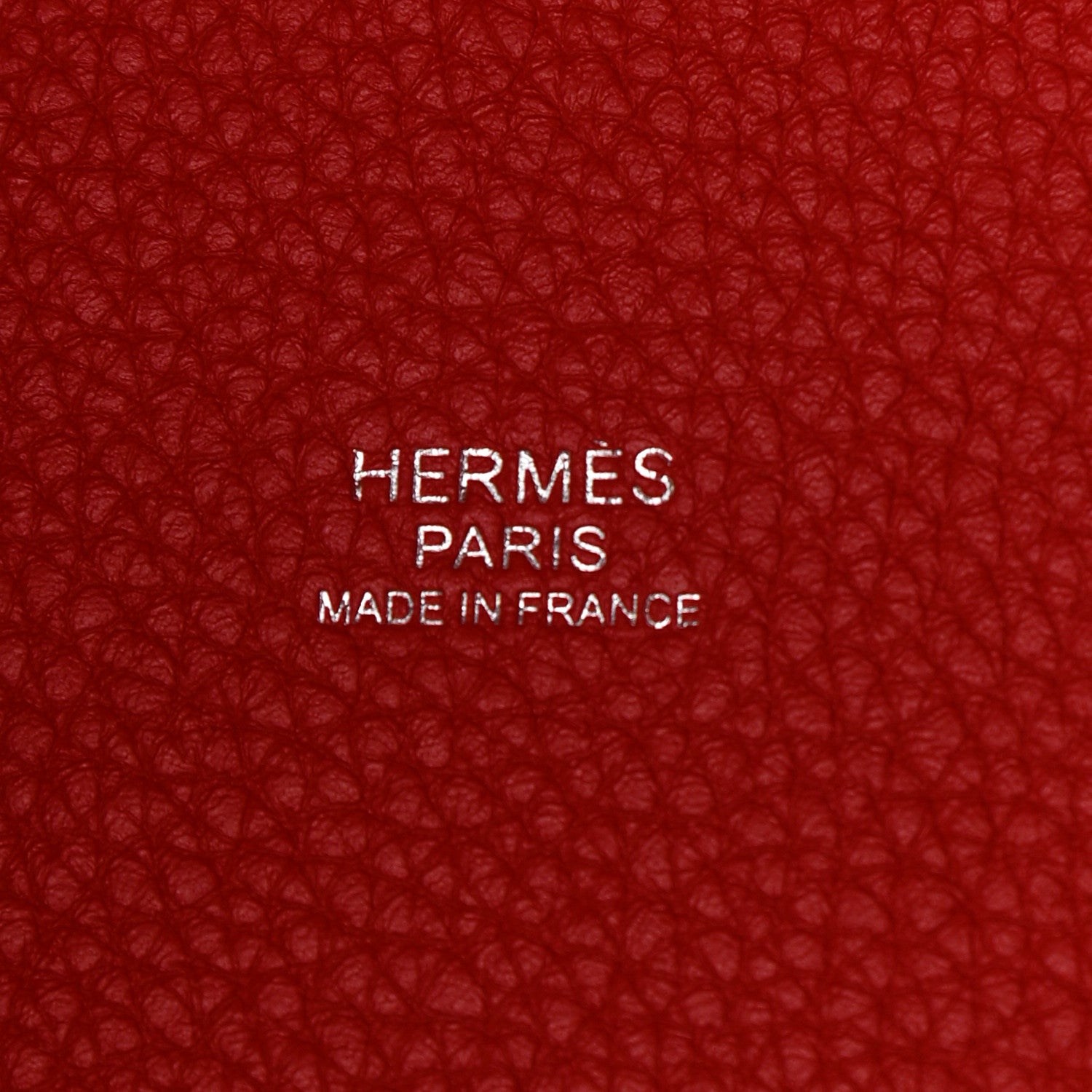 Hermes Taurillon Clemence Picotin Lock 18 PM Rouge De Coeur 5 of 9