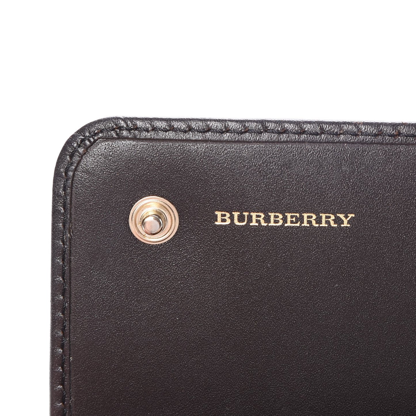 Haymarket Check Wallet With Chain Chocolate