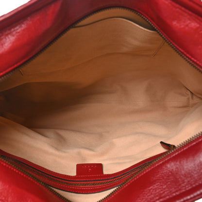 Gucci Azalea Calfskin Matelasse Medium GG Marmont Slim Tote Romantic Cerise 5 of 10