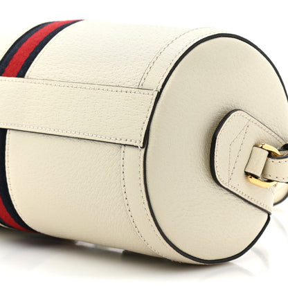 Gucci Textured Calfskin Ophidia Boston Bag Mystic White 8 of 9