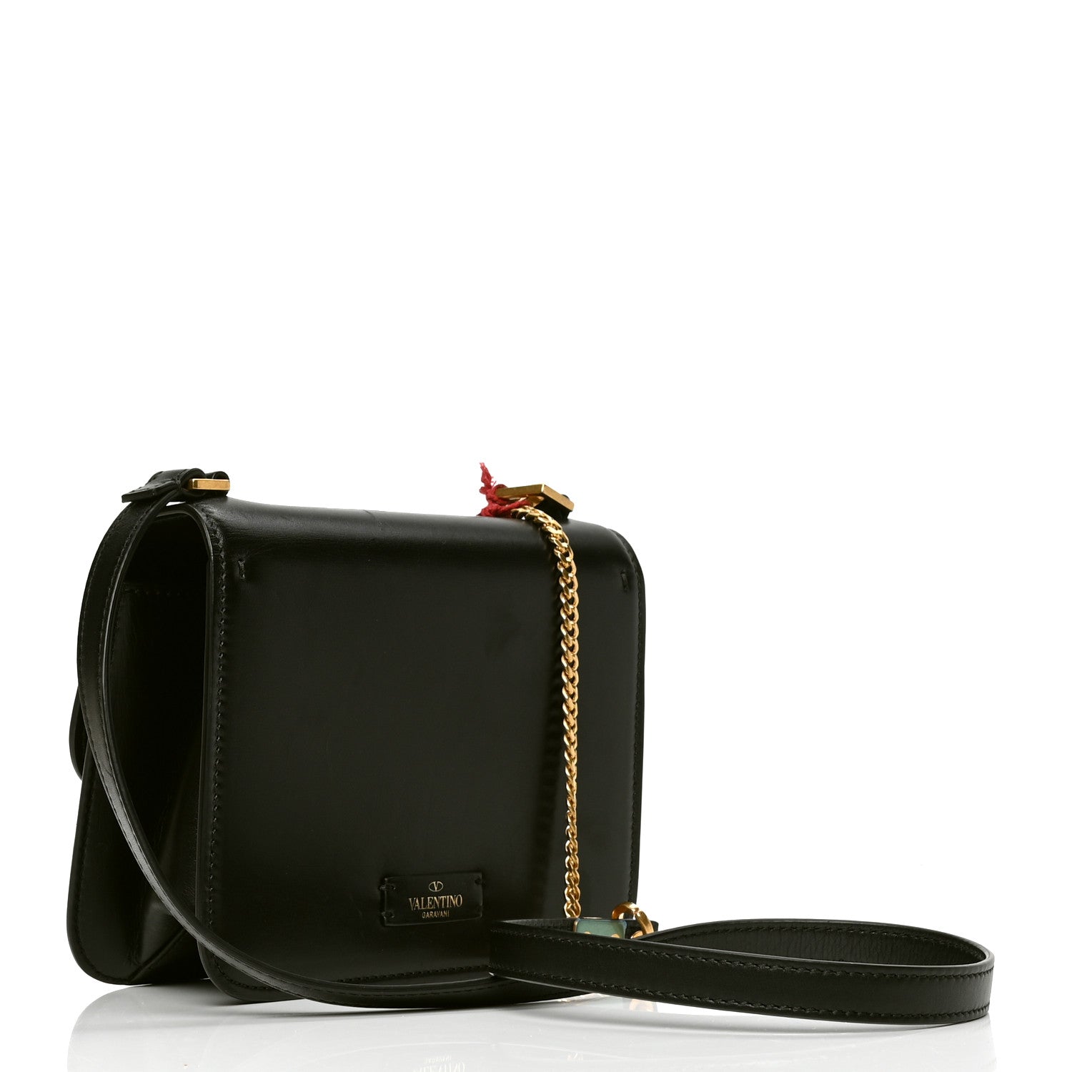 Valentino Garavani Smooth Calfskin Small VSling Shoulder Bag Black 2 of 5