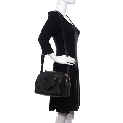 Louis Vuitton Empreinte Speedy Bandouliere 25 NM Black 2 of 7