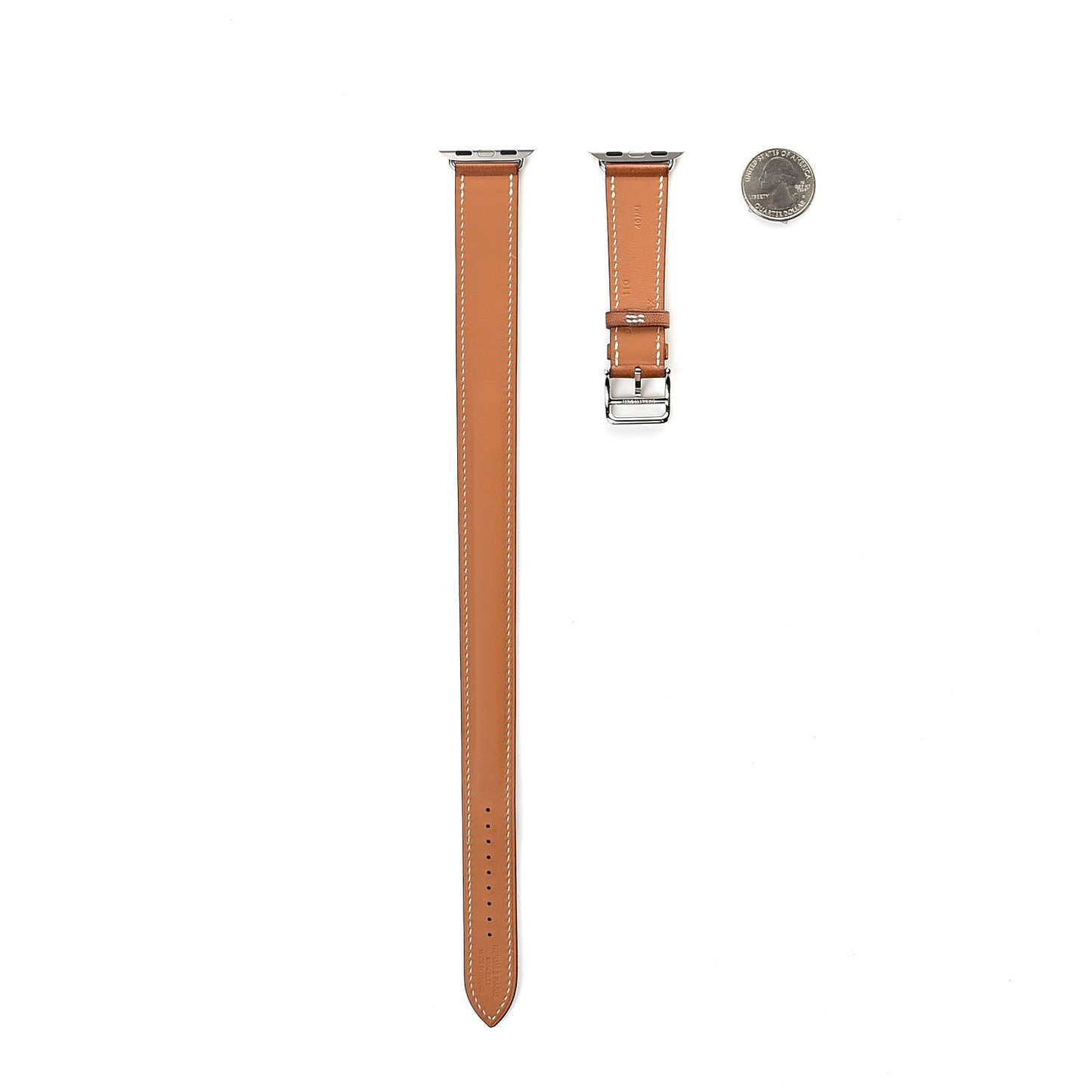 Barenia 40mm Apple Watch Double Tour Band Fauve