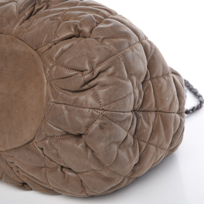 Chanel Iridescent Calfskin Quilted Large In The Mix Tote Khaki 17 of 17