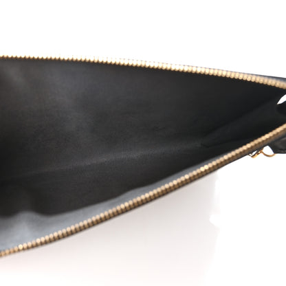 Louis Vuitton Epi Pochette Accessories 24 Black 5 of 9