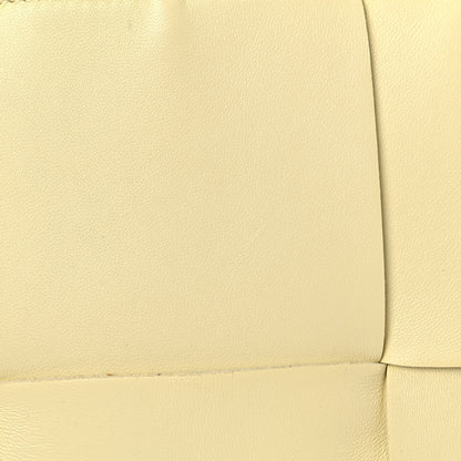 Bottega Veneta Grained Calfskin Intrecciato Small Arco Tote Ice Cream 13 of 14