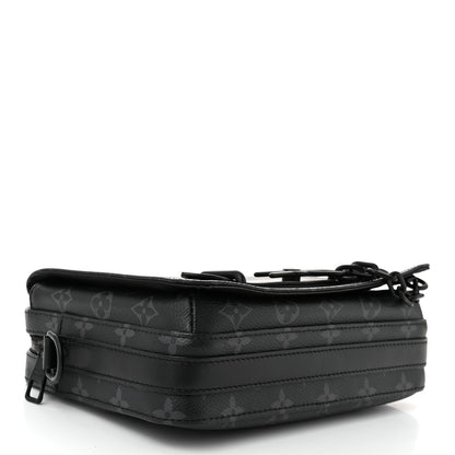 Louis Vuitton Monogram Eclipse Steamer Messenger 4 of 9