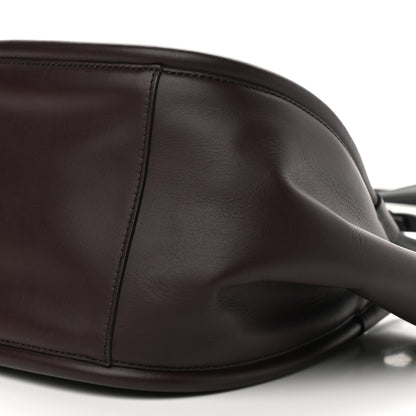 Proenza Schouler Calfskin Small Ruched Tote Chocolate Plum 6 of 13
