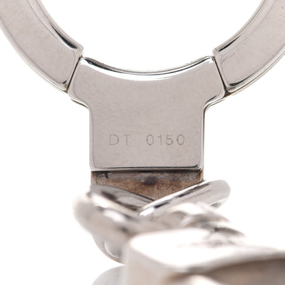 Louis Vuitton Pochette Extender Key Ring Silver 5 of 5