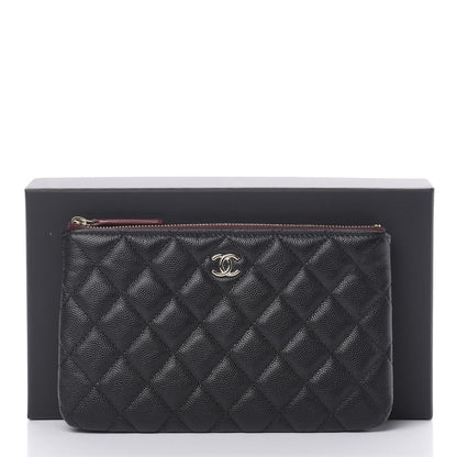 Chanel Caviar Quilted Small Pouch Black 8 of 8