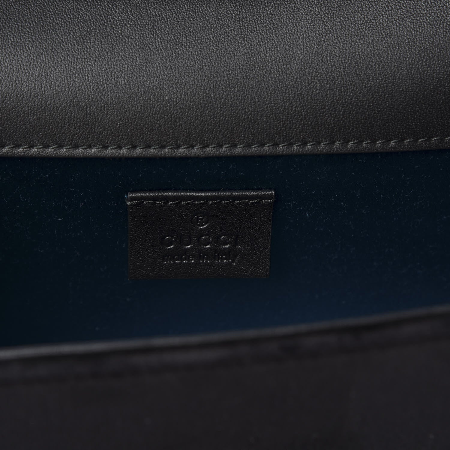 Gucci Velvet Crystal Square G Shoulder Bag Black 7 of 10