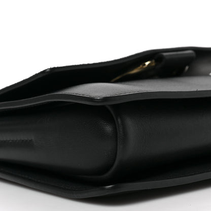Chloe Suede Calfskin Small Faye Shoulder Bag Black 9 of 10