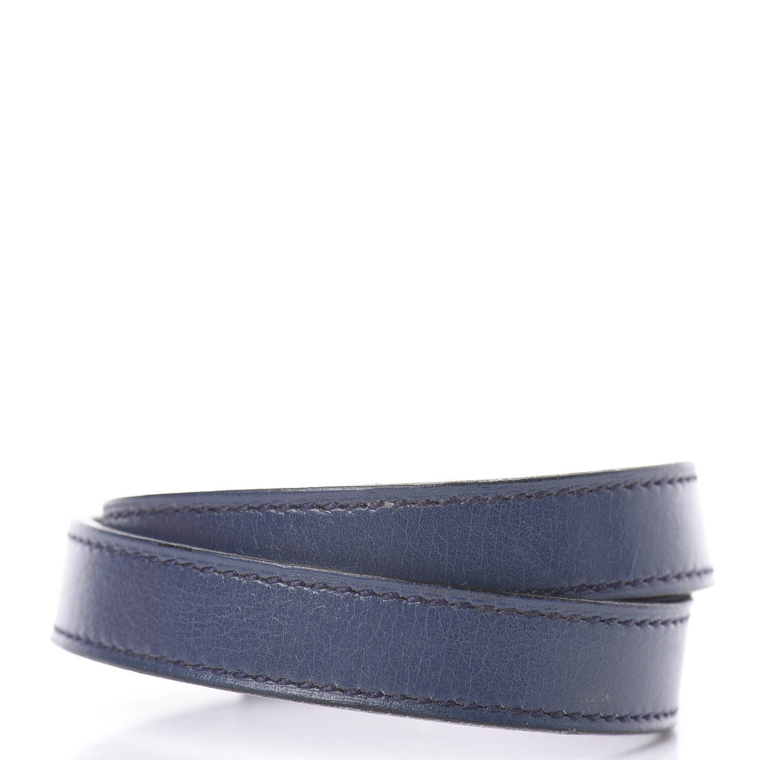 Hermes Box Kelly Double Tour Bracelet M Indigo 2 of 4
