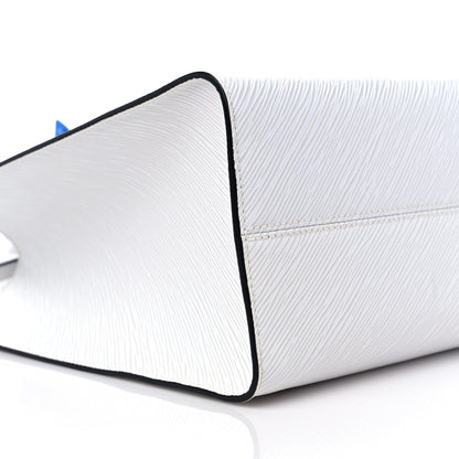 Louis Vuitton Epi Onthego MM White 7 of 9