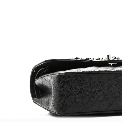 Chanel Caviar Quilted Small Double Flap Black 9 of 11