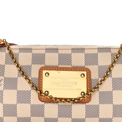 Louis Vuitton Damier Azur Eva Clutch 8 of 13