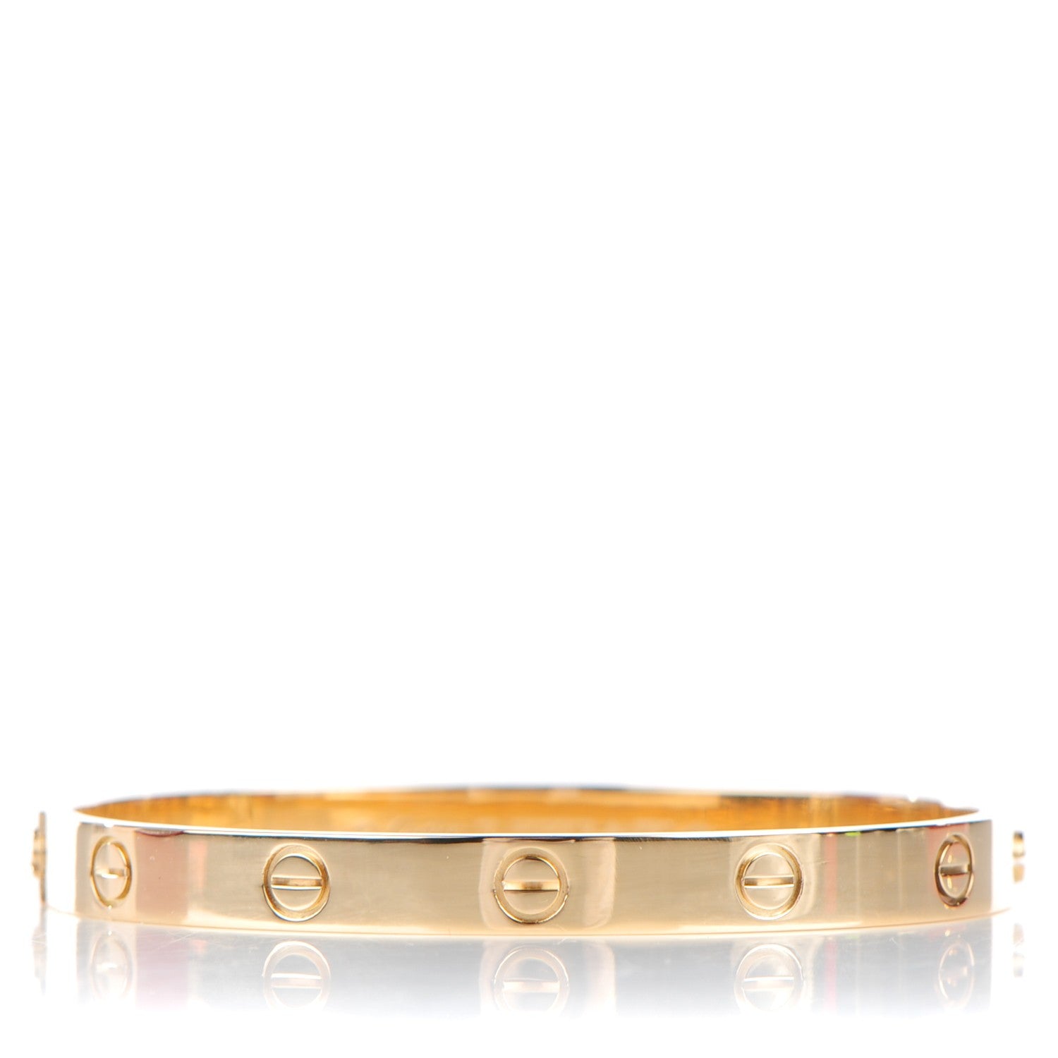 Cartier 18K Yellow Gold LOVE Bracelet 17 1 of 6