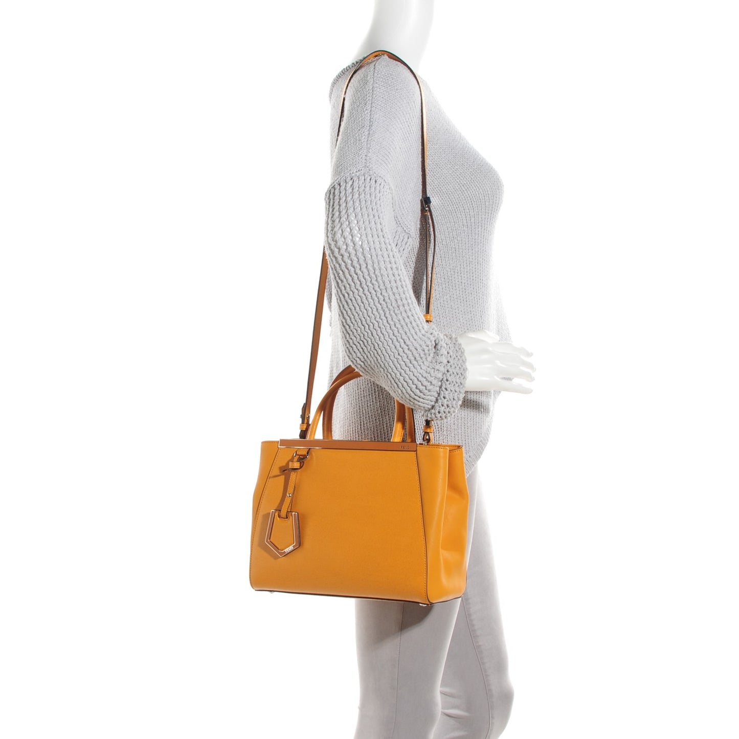 Vitello Elite Petite 2Jours Tote Miel