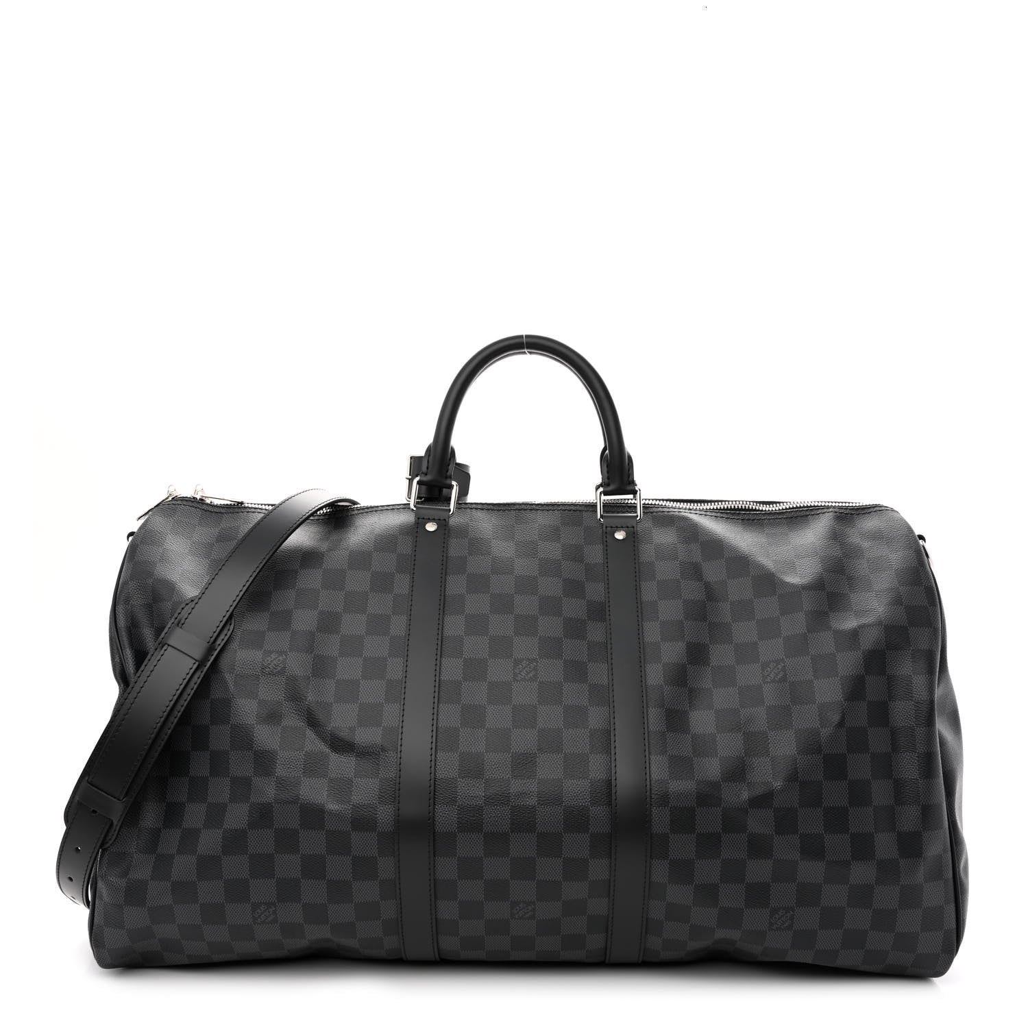 Louis Vuitton Damier Graphite Keepall Bandouliere 55 1 of 10