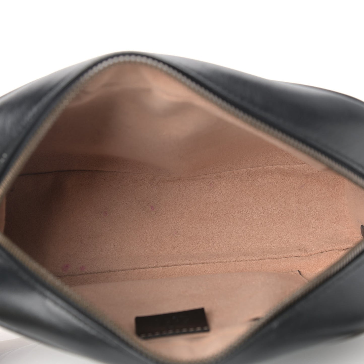 Calfskin Matelasse Small GG Marmont Chain Shoulder Bag Black