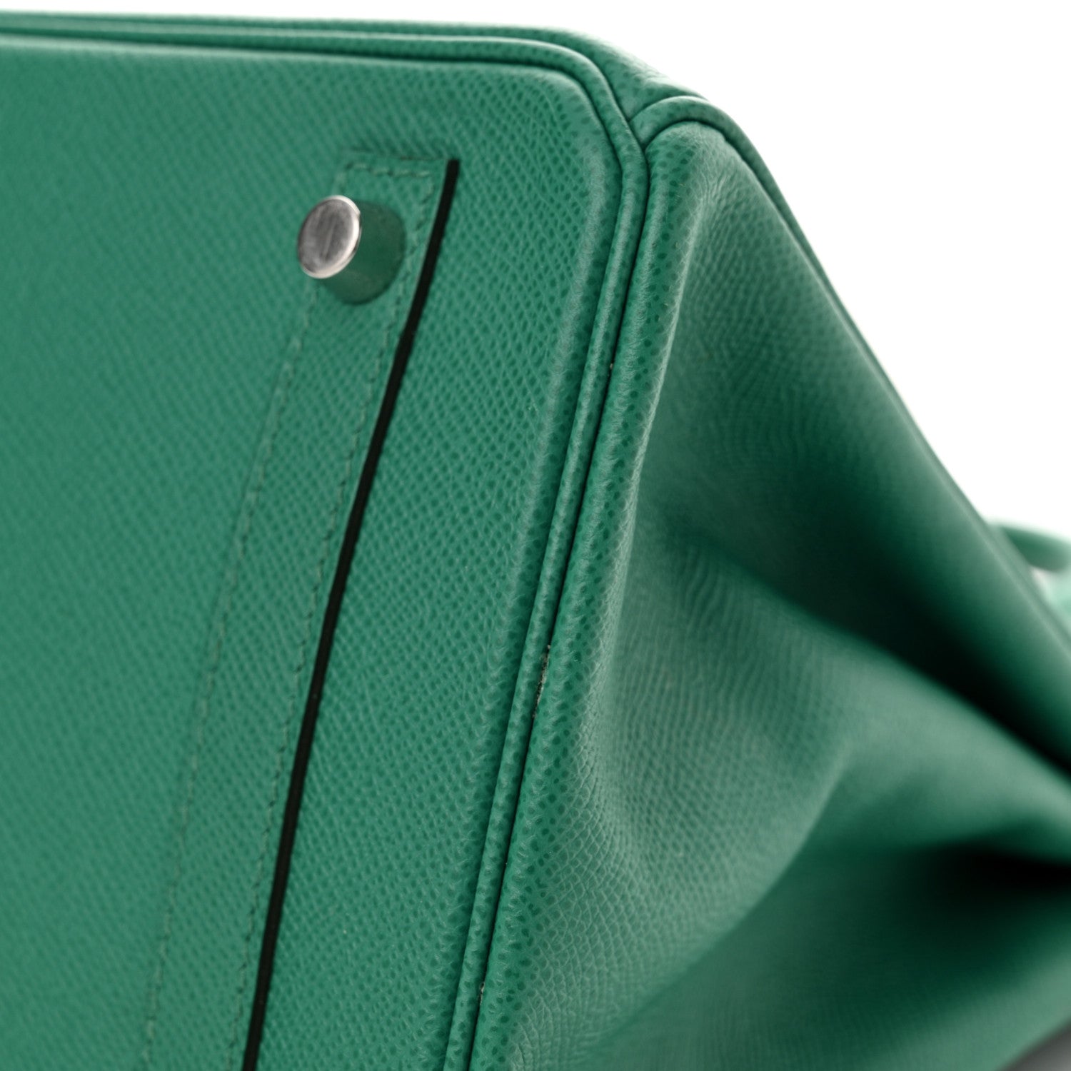 Hermes Epsom Birkin 30 Vert Jade 11 of 13