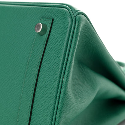 Hermes Epsom Birkin 30 Vert Jade 11 of 13