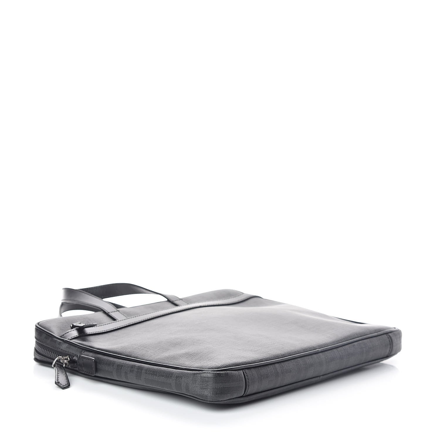 Fendi Zucca Spalmati Briefcase Black 4 of 9