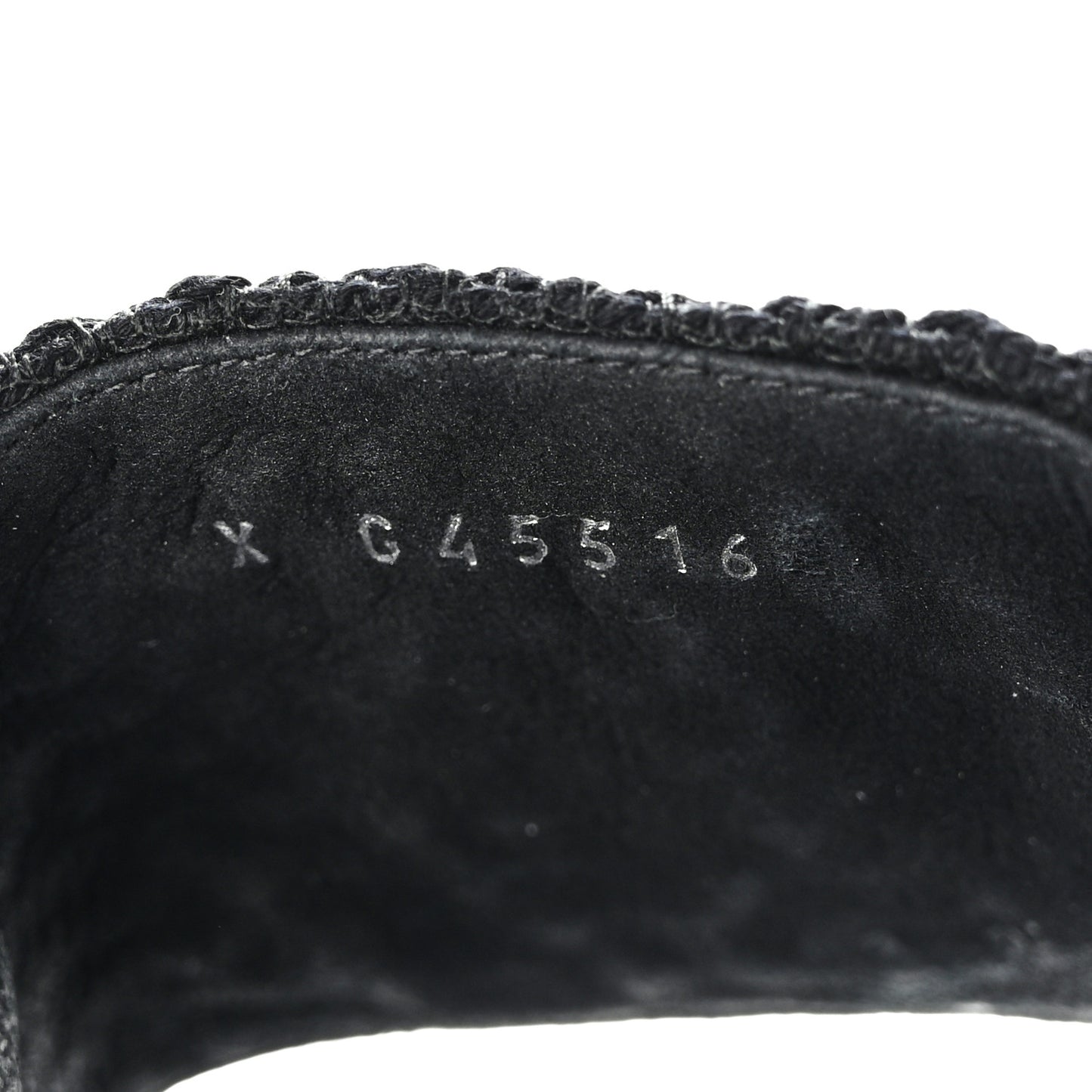 Crochet CC Mules Sandals 38 Black