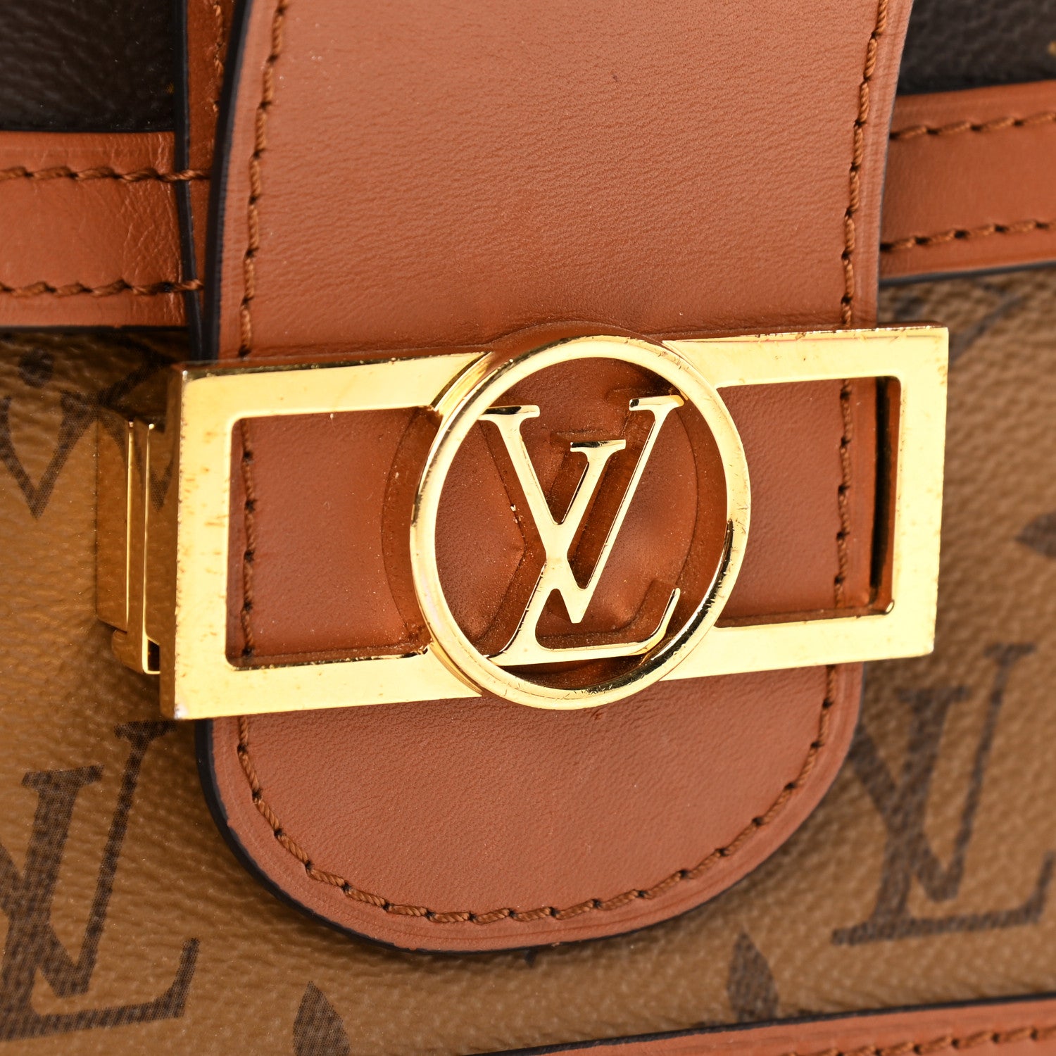 Louis Vuitton Reverse Monogram Dauphine MM 9 of 12
