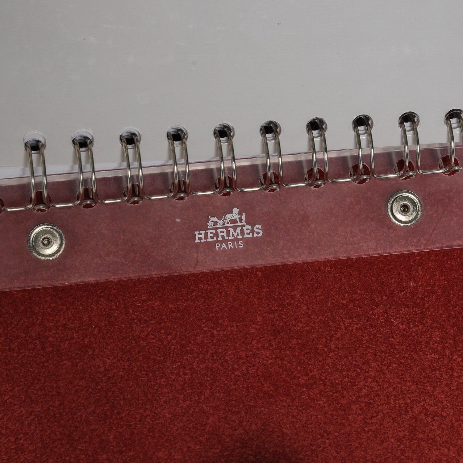Hermes Togo Ulysse PM Notebook Cover Rouge Garance 8 of 10