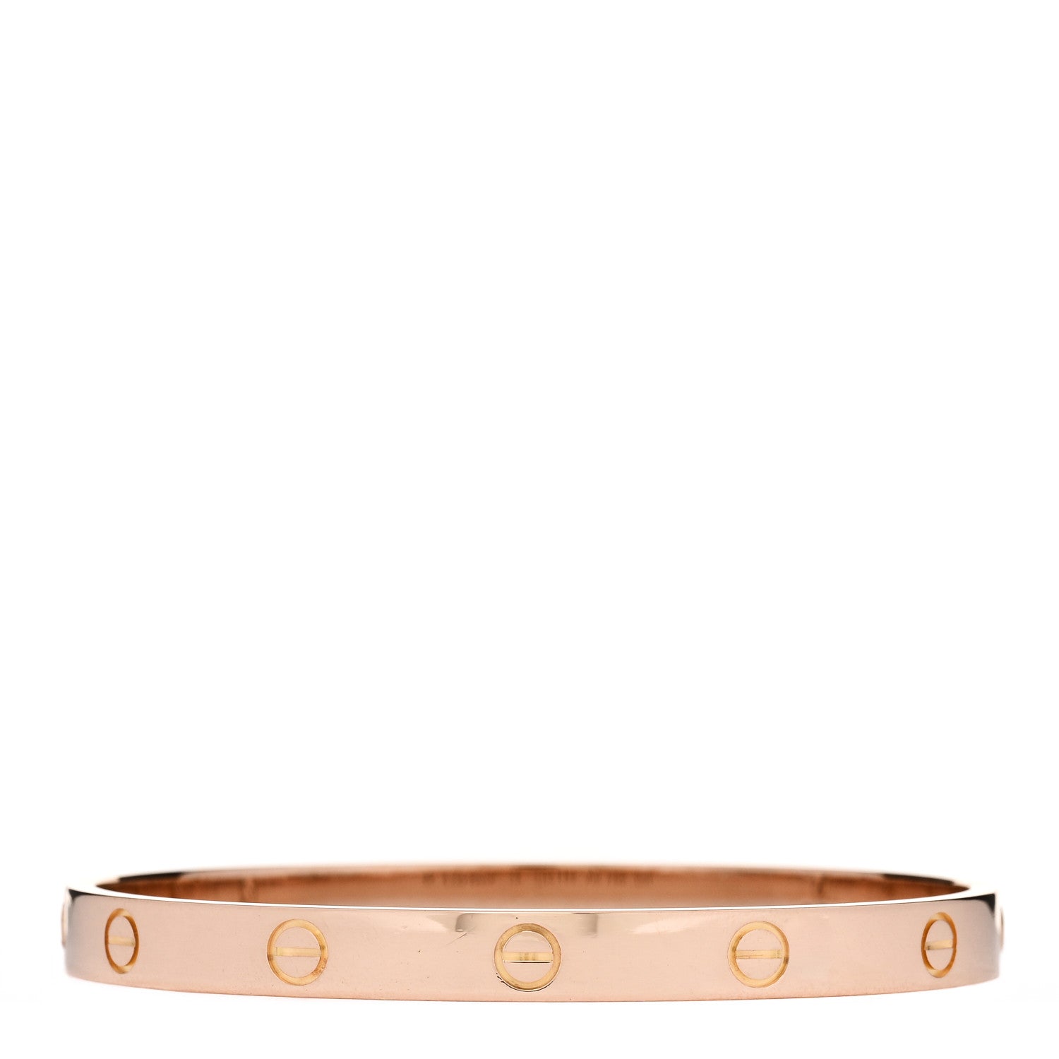 Cartier 18K Pink Gold LOVE Bracelet 18 2 of 6