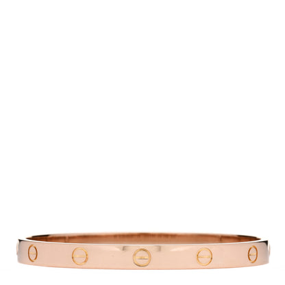 Cartier 18K Pink Gold LOVE Bracelet 18 2 of 6
