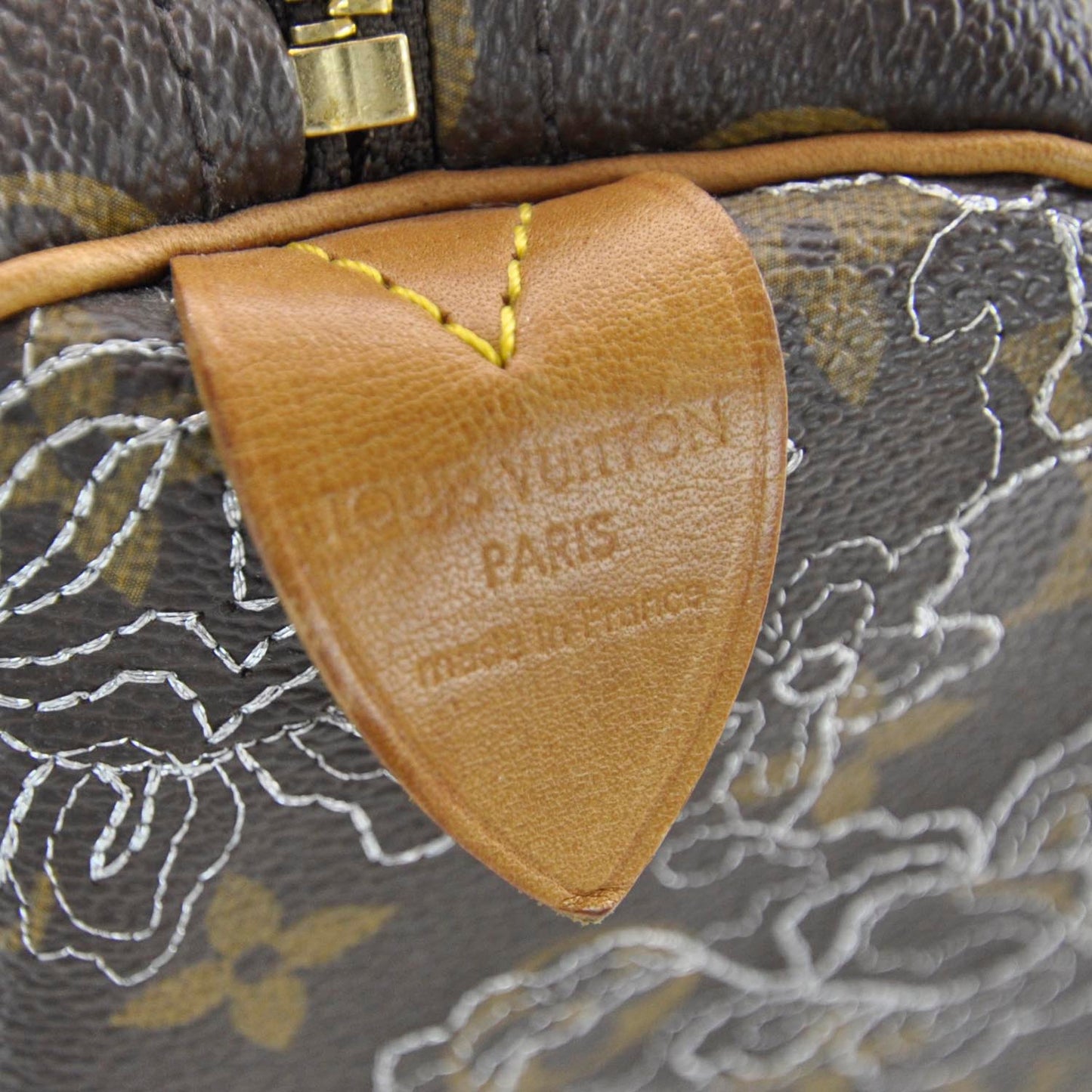 Monogram Dentelle Speedy 30 Silver