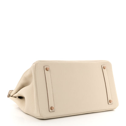 Hermes Togo Birkin 35 Craie 4 of 13