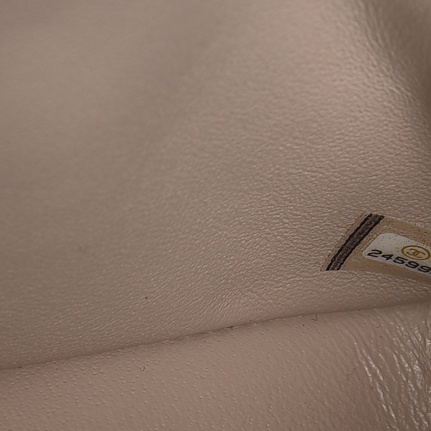 Chanel Lambskin Quilted Mini Rectangular Flap Light Beige 7 of 12