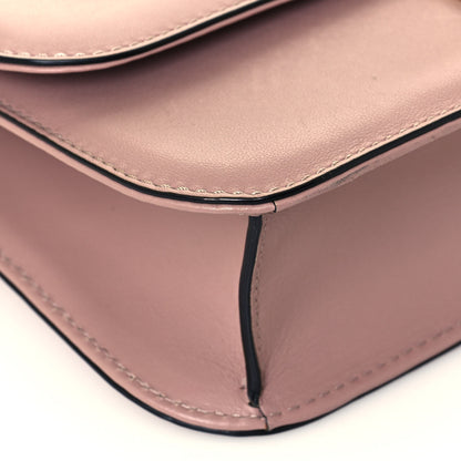 Valentino Garavani Vitello Medium Glam Lock Rockstud Flap Poudre 8 of 15