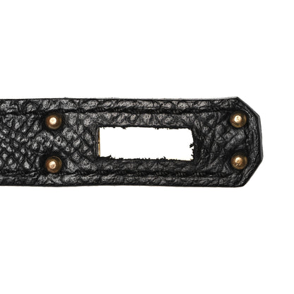 Hermes Epsom Kelly Sellier 25 Black 28 of 38