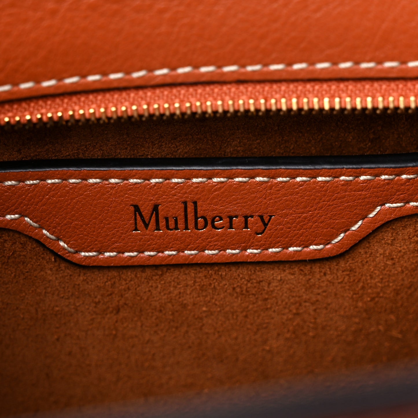 Small Classic Grain Mini Zipped Bayswater Chestnut