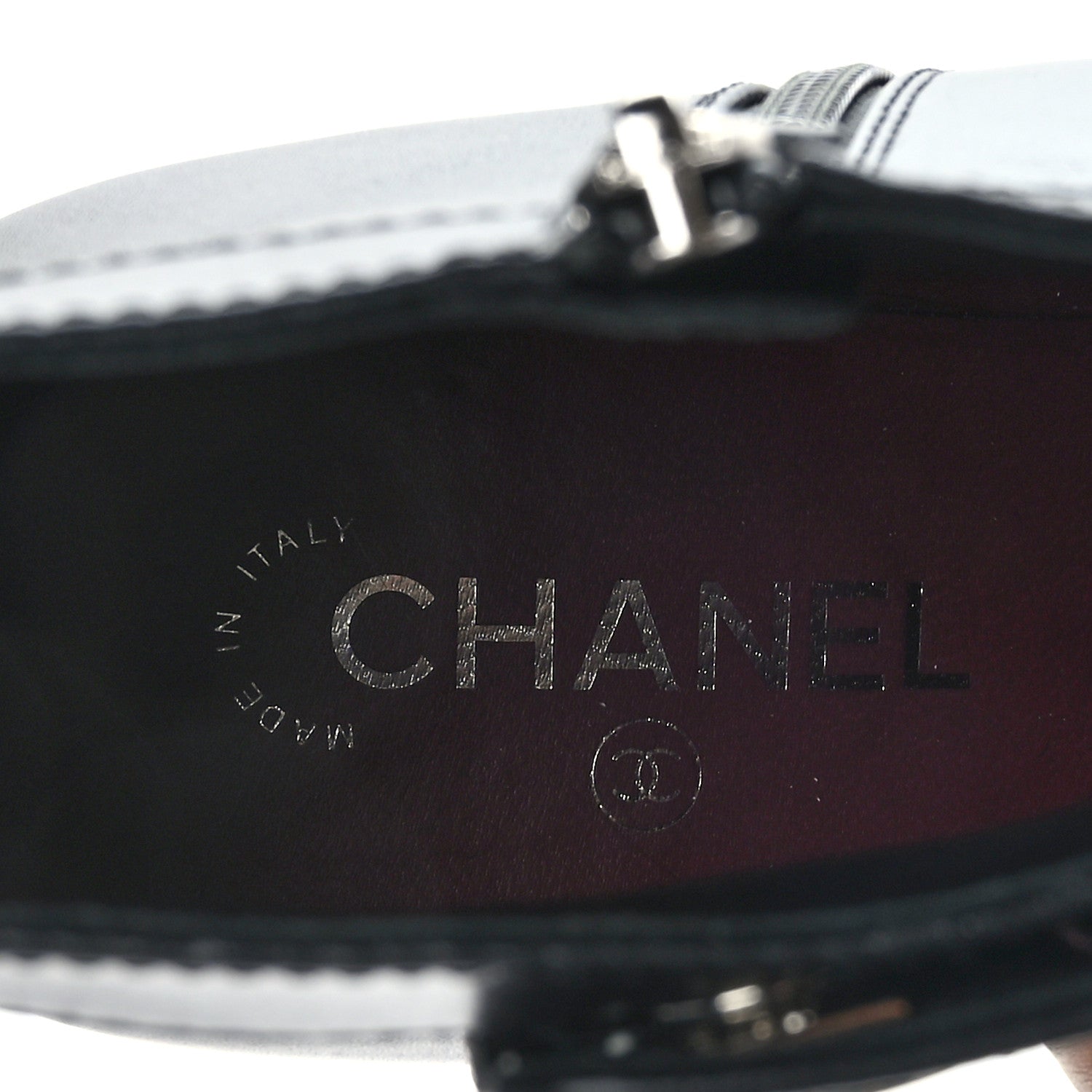 Chanel Iridescent Calfskin CC Turnlock Ankle Boots 40 Black 8 of 9