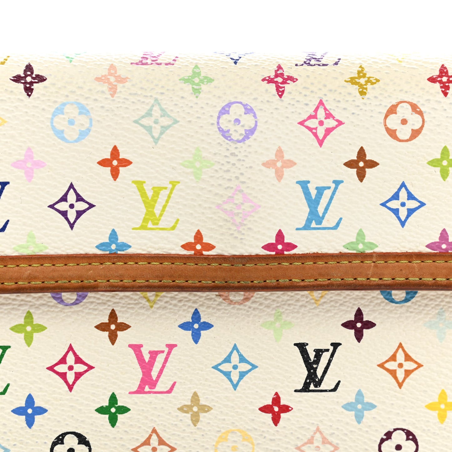 Monogram Multicolor Porte Tresor International Wallet White