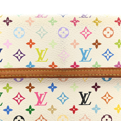 Louis Vuitton Monogram Multicolor Porte Tresor International Wallet White 9 of 9