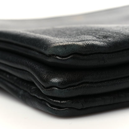 Celine Lambskin Large Trio Crossbody Bag Black 8 of 9