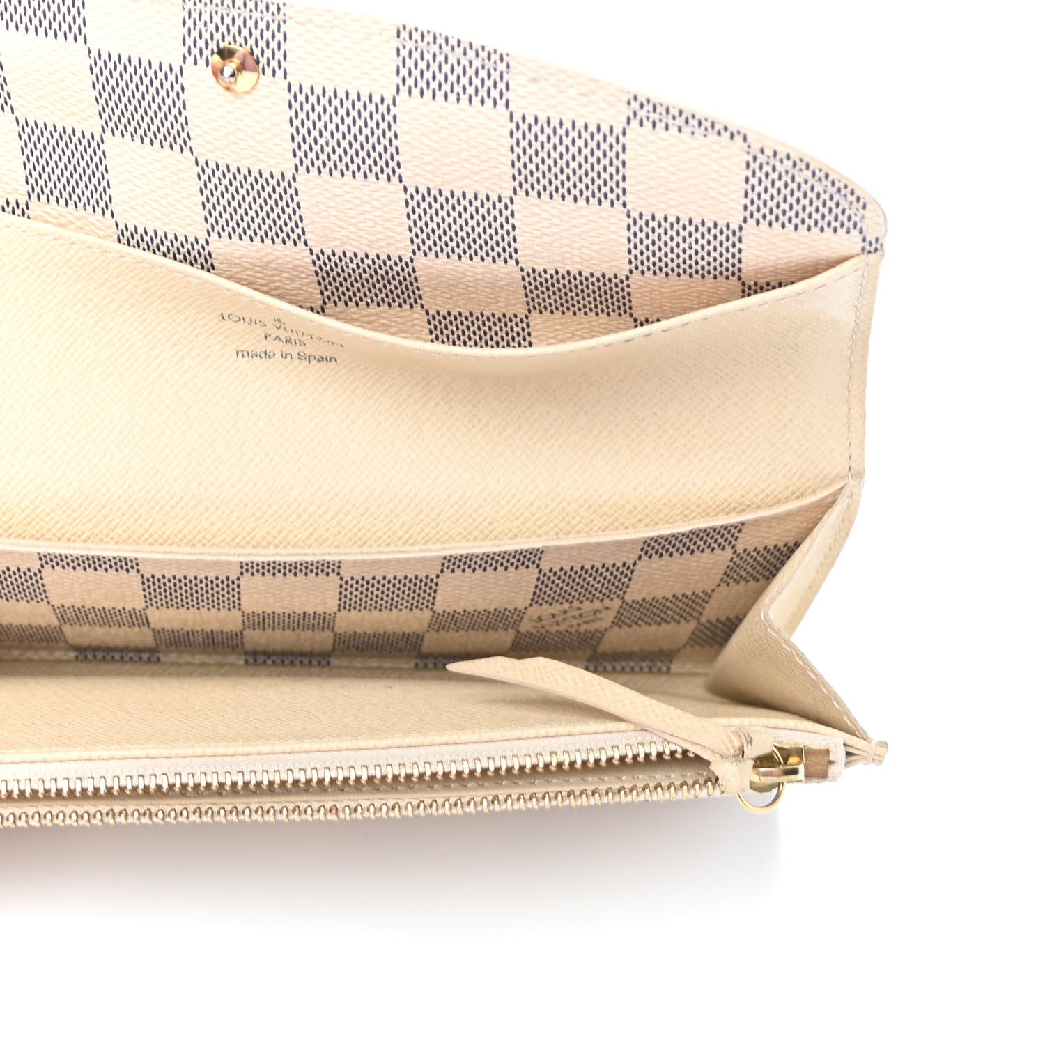 Louis Vuitton Damier Azur Emilie Wallet 5 of 6